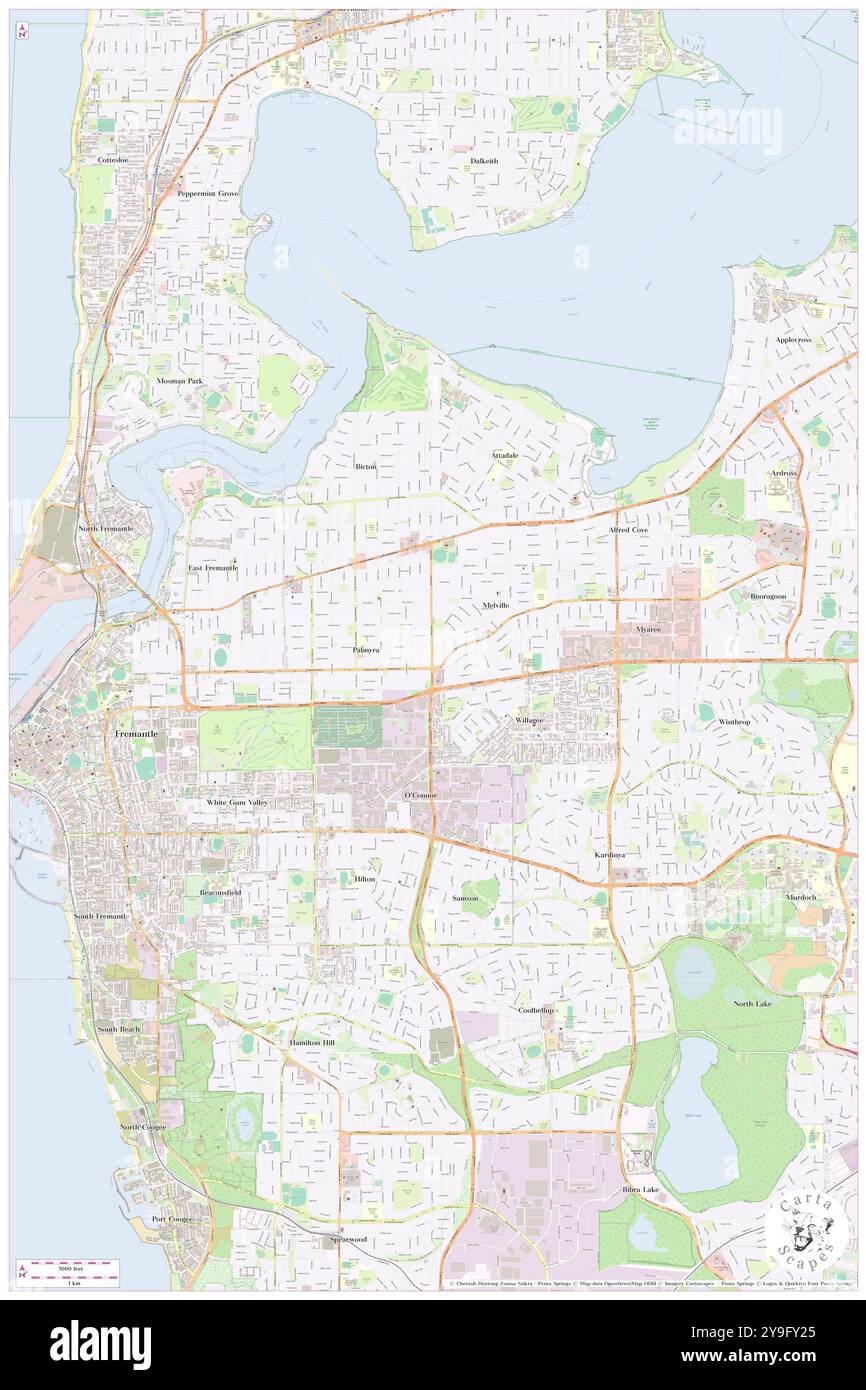 Art Wright Reserve, , AU, Australien, Westaustralien, s 32 2' 42''', N 115 47' 38'', Karte, Cartascapes Map, veröffentlicht 2024. Erkunden Sie Cartascapes, eine Karte, die die vielfältigen Landschaften, Kulturen und Ökosysteme der Erde enthüllt. Reisen Sie durch Zeit und Raum und entdecken Sie die Verflechtungen der Vergangenheit, Gegenwart und Zukunft unseres Planeten. Stockfoto