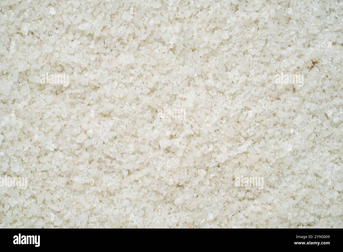 Handgeerntetes Mineral keltisches Meersalz - Hintergrund und Textur Stockfoto