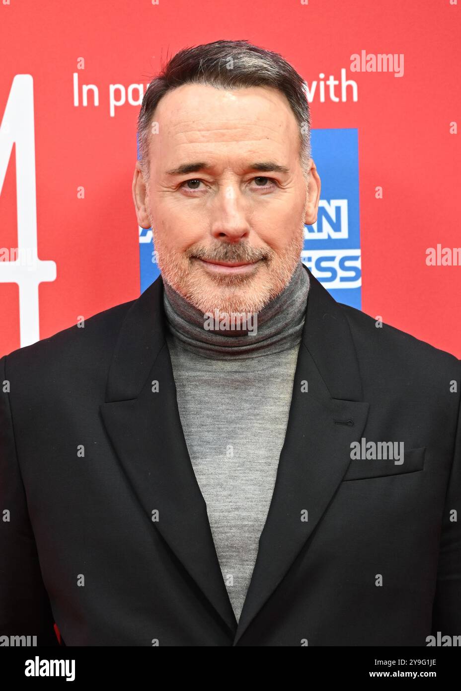 LONDON, GROSSBRITANNIEN. Oktober 2024. David Furish nahm an der „Elton John: Never Too Late“ Headline Gala Teil – 68. BFI London Film Festival in London, Großbritannien. (Foto von 李世惠/siehe Li/Picture Capital) Credit: Siehe Li/Picture Capital/Alamy Live News Stockfoto