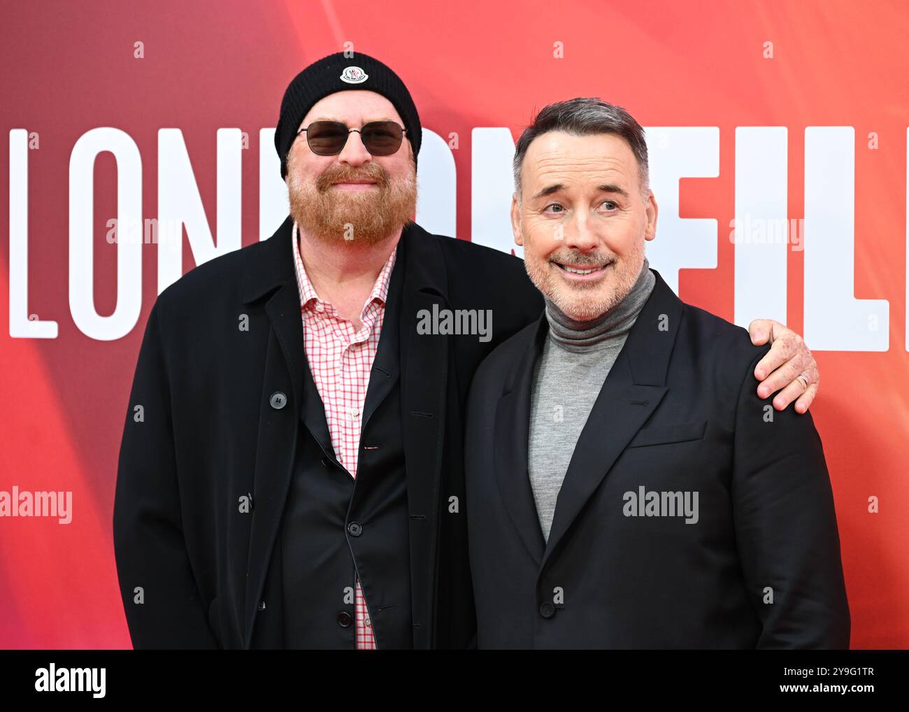 LONDON, GROSSBRITANNIEN. Oktober 2024. R. J. Cutler (L) und David Furniture nehmen an der „Elton John: Never Too Late“ Headline Gala Teil – 68. BFI London Film Festival in London, Großbritannien. (Foto von 李世惠/siehe Li/Picture Capital) Credit: Siehe Li/Picture Capital/Alamy Live News Stockfoto