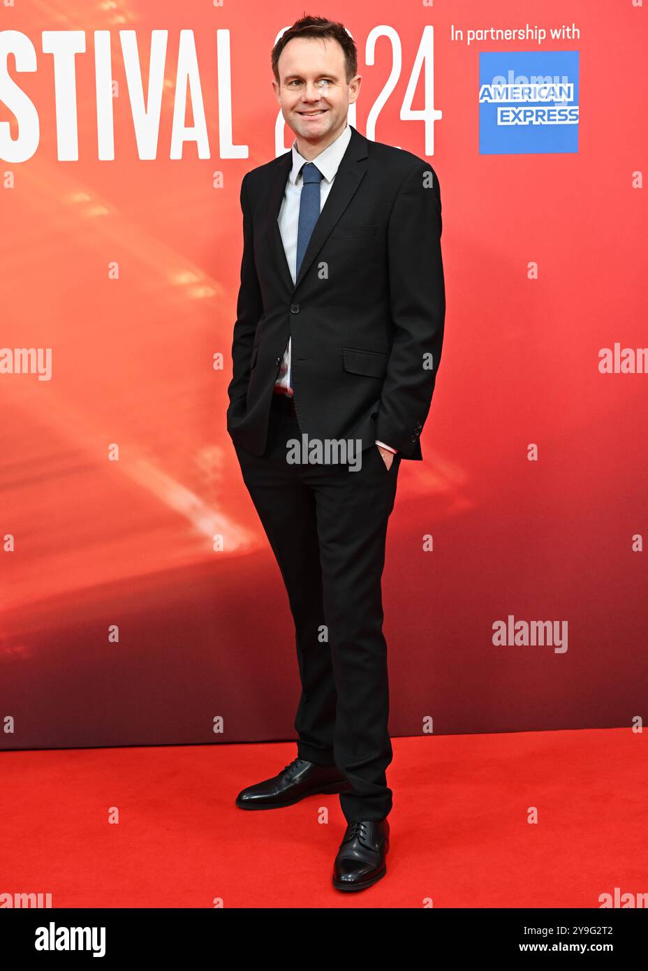 LONDON, GROSSBRITANNIEN. Oktober 2024. Trevor Smith nimmt an der „Elton John: Never Too Late“ Headline Gala Teil – 68. BFI London Film Festival in London, Großbritannien. (Foto von 李世惠/siehe Li/Picture Capital) Credit: Siehe Li/Picture Capital/Alamy Live News Stockfoto