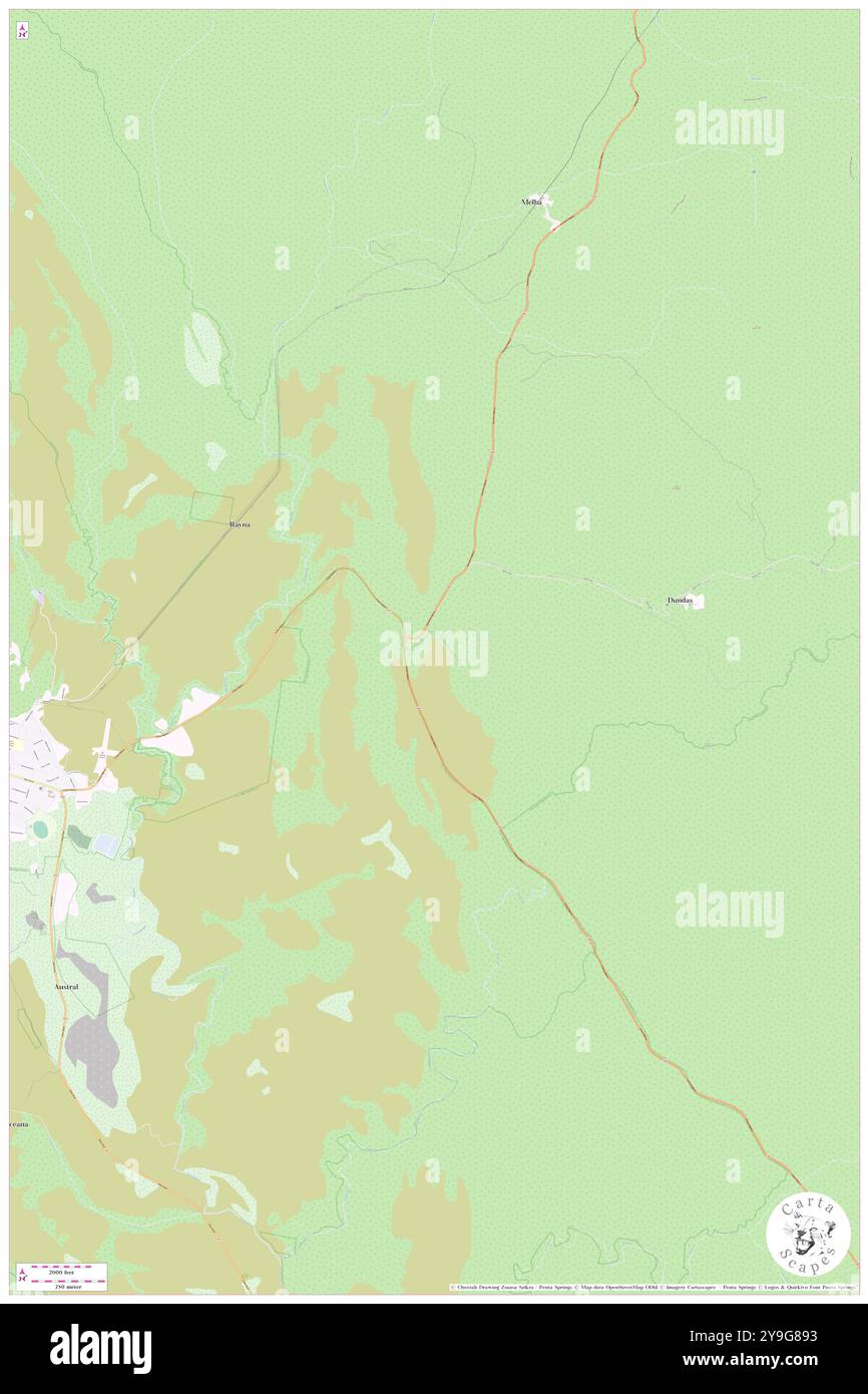 Misery Hill, Westküste, AU, Australien, Tasmanien, s 41 52' 48''', N 145 23' 23'', Karte, Karte, Karte von Cartascapes Map, veröffentlicht 2024. Erkunden Sie Cartascapes, eine Karte, die die vielfältigen Landschaften, Kulturen und Ökosysteme der Erde enthüllt. Reisen Sie durch Zeit und Raum und entdecken Sie die Verflechtungen der Vergangenheit, Gegenwart und Zukunft unseres Planeten. Stockfoto