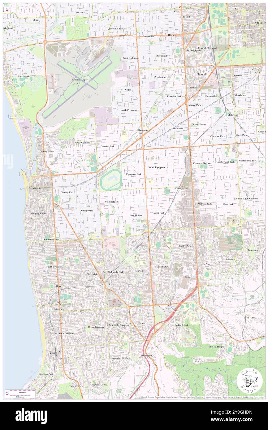 Cowra Crescent Reserve, , AU, Australien, Südaustralien, s 34 59' 3'', N 138 33' 5'', MAP, Cartascapes Map, veröffentlicht 2024. Erkunden Sie Cartascapes, eine Karte, die die vielfältigen Landschaften, Kulturen und Ökosysteme der Erde enthüllt. Reisen Sie durch Zeit und Raum und entdecken Sie die Verflechtungen der Vergangenheit, Gegenwart und Zukunft unseres Planeten. Stockfoto