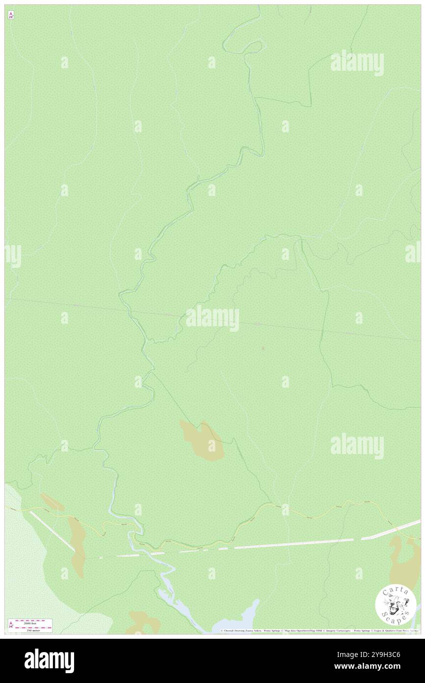 Merton Hill, Westküste, AU, Australien, Tasmanien, s 41 41' 39'', N 145 27' 32'', Karte, Cartascapes Map, veröffentlicht 2024. Erkunden Sie Cartascapes, eine Karte, die die vielfältigen Landschaften, Kulturen und Ökosysteme der Erde enthüllt. Reisen Sie durch Zeit und Raum und entdecken Sie die Verflechtungen der Vergangenheit, Gegenwart und Zukunft unseres Planeten. Stockfoto