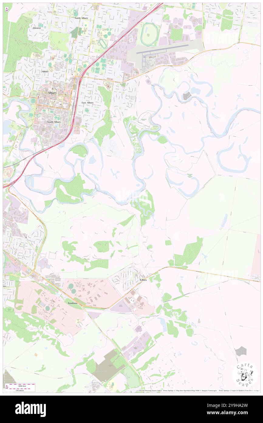 Kiewa River, AU, Australien, Victoria, s 36 6' 49'', N 146 56' 50'', Karte, Cartascapes Map, veröffentlicht 2024. Erkunden Sie Cartascapes, eine Karte, die die vielfältigen Landschaften, Kulturen und Ökosysteme der Erde enthüllt. Reisen Sie durch Zeit und Raum und entdecken Sie die Verflechtungen der Vergangenheit, Gegenwart und Zukunft unseres Planeten. Stockfoto