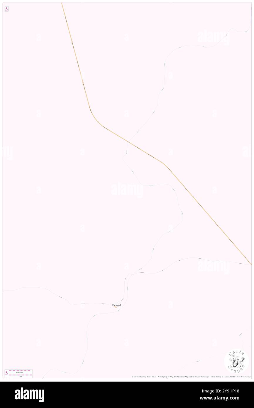 Urquhart, Cloncurry, AU, Australien, Queensland, s 20 27' 30'', N 140 19' 11'', Karte, Cartascapes Map, veröffentlicht 2024. Erkunden Sie Cartascapes, eine Karte, die die vielfältigen Landschaften, Kulturen und Ökosysteme der Erde enthüllt. Reisen Sie durch Zeit und Raum und entdecken Sie die Verflechtungen der Vergangenheit, Gegenwart und Zukunft unseres Planeten. Stockfoto