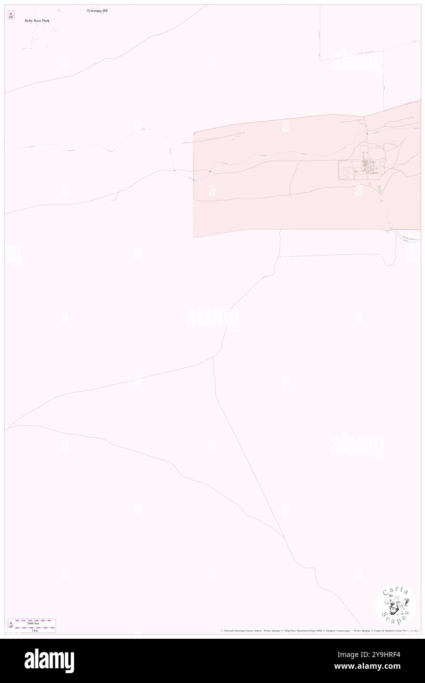 Pine Gap Dam, MacDonnell, AU, Australien, Northern Territory, s 23 49' 59''', N 133 41' 59''', Karte, Cartascapes Map, veröffentlicht 2024. Erkunden Sie Cartascapes, eine Karte, die die vielfältigen Landschaften, Kulturen und Ökosysteme der Erde enthüllt. Reisen Sie durch Zeit und Raum und entdecken Sie die Verflechtungen der Vergangenheit, Gegenwart und Zukunft unseres Planeten. Stockfoto