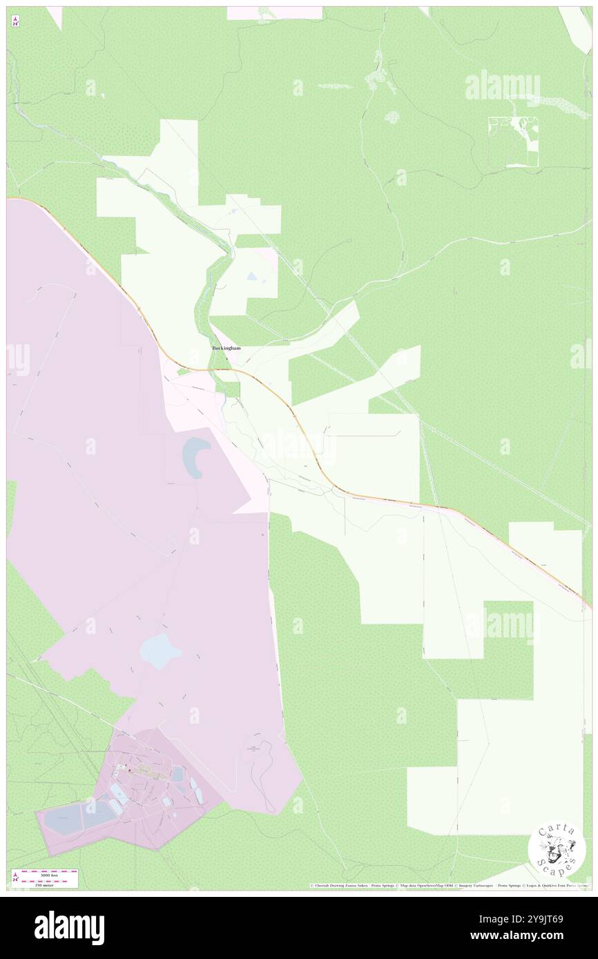 Buckingham, Collie, AU, Australien, Western Australia, s 33 23' 59''', N 116 19' 59'', Karte, Cartascapes Map, veröffentlicht 2024. Erkunden Sie Cartascapes, eine Karte, die die vielfältigen Landschaften, Kulturen und Ökosysteme der Erde enthüllt. Reisen Sie durch Zeit und Raum und entdecken Sie die Verflechtungen der Vergangenheit, Gegenwart und Zukunft unseres Planeten. Stockfoto