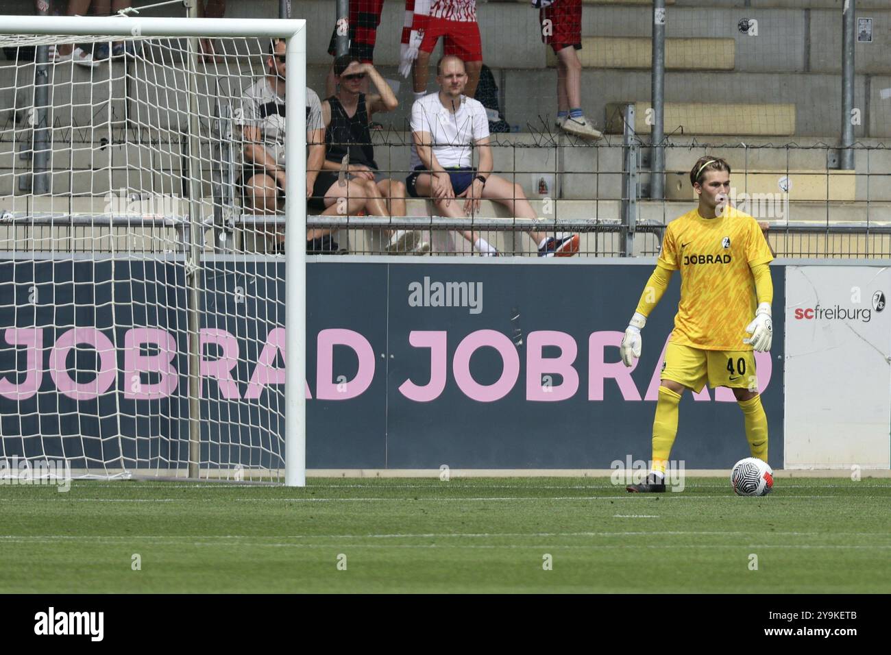 U23) beim Spiel der Football-RL SW 24:25: 1. Sptg: SC Freiburg II gegen Kickers Offenbach Stockfoto
