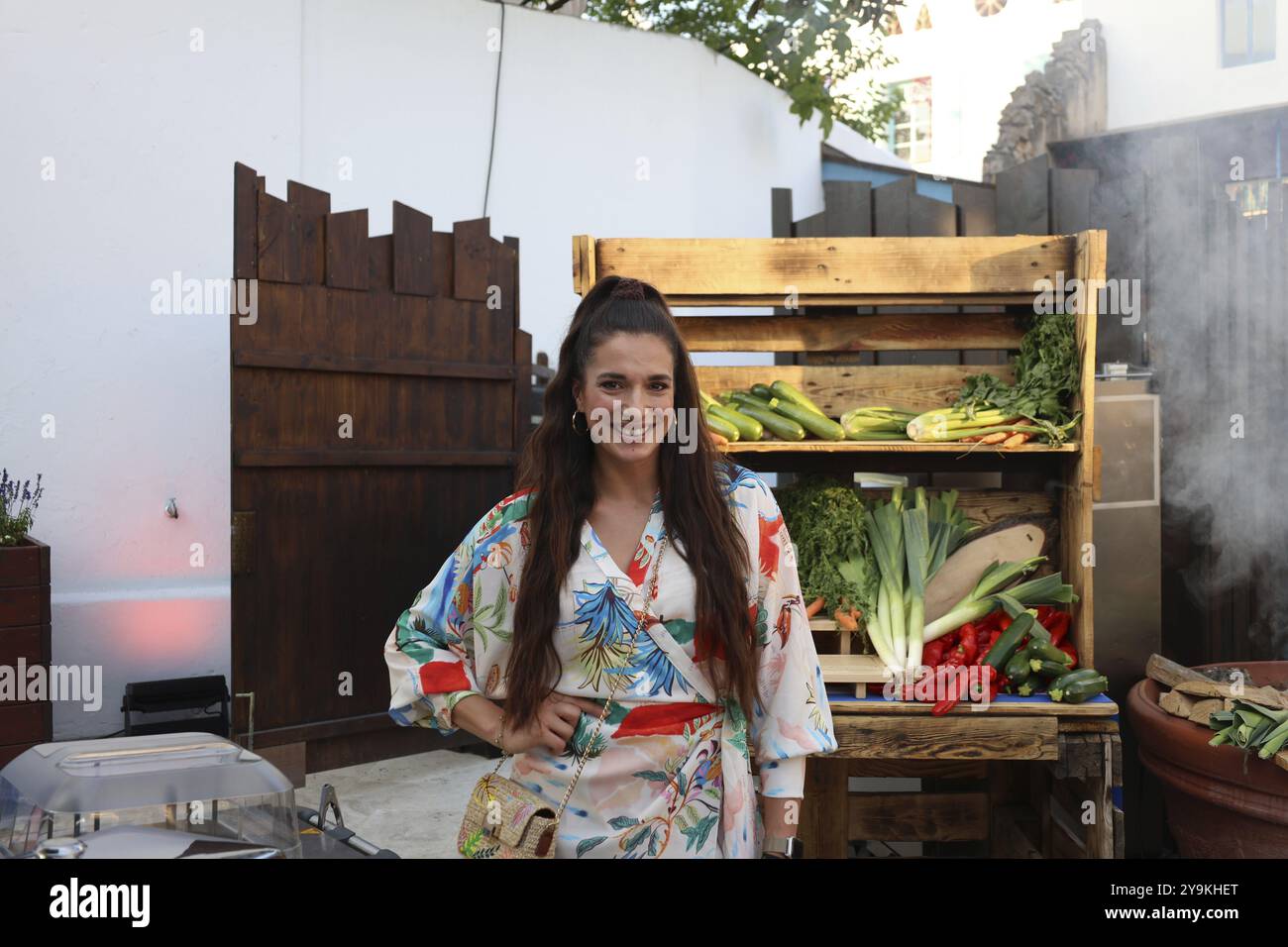 Sally Oezcan beim Kroatischen Sommerfestival im Europa Park Rust 2024 Stockfoto