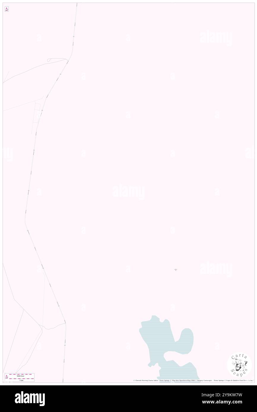 Green Buggy Dam, , AU, Australien, Südaustralien, s 27 15' 8''', N 138 47' 54'', Karte, Cartascapes Map, veröffentlicht 2024. Erkunden Sie Cartascapes, eine Karte, die die vielfältigen Landschaften, Kulturen und Ökosysteme der Erde enthüllt. Reisen Sie durch Zeit und Raum und entdecken Sie die Verflechtungen der Vergangenheit, Gegenwart und Zukunft unseres Planeten. Stockfoto