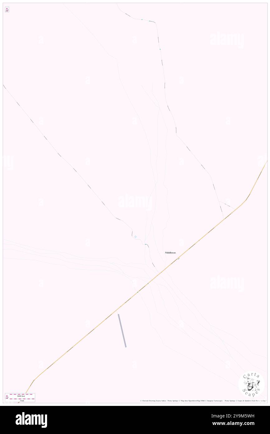 Menin Downs, Winton, AU, Australien, Queensland, s 22 19' 59'', N 141 31' 59'', Karte, Cartascapes Map, veröffentlicht 2024. Erkunden Sie Cartascapes, eine Karte, die die vielfältigen Landschaften, Kulturen und Ökosysteme der Erde enthüllt. Reisen Sie durch Zeit und Raum und entdecken Sie die Verflechtungen der Vergangenheit, Gegenwart und Zukunft unseres Planeten. Stockfoto