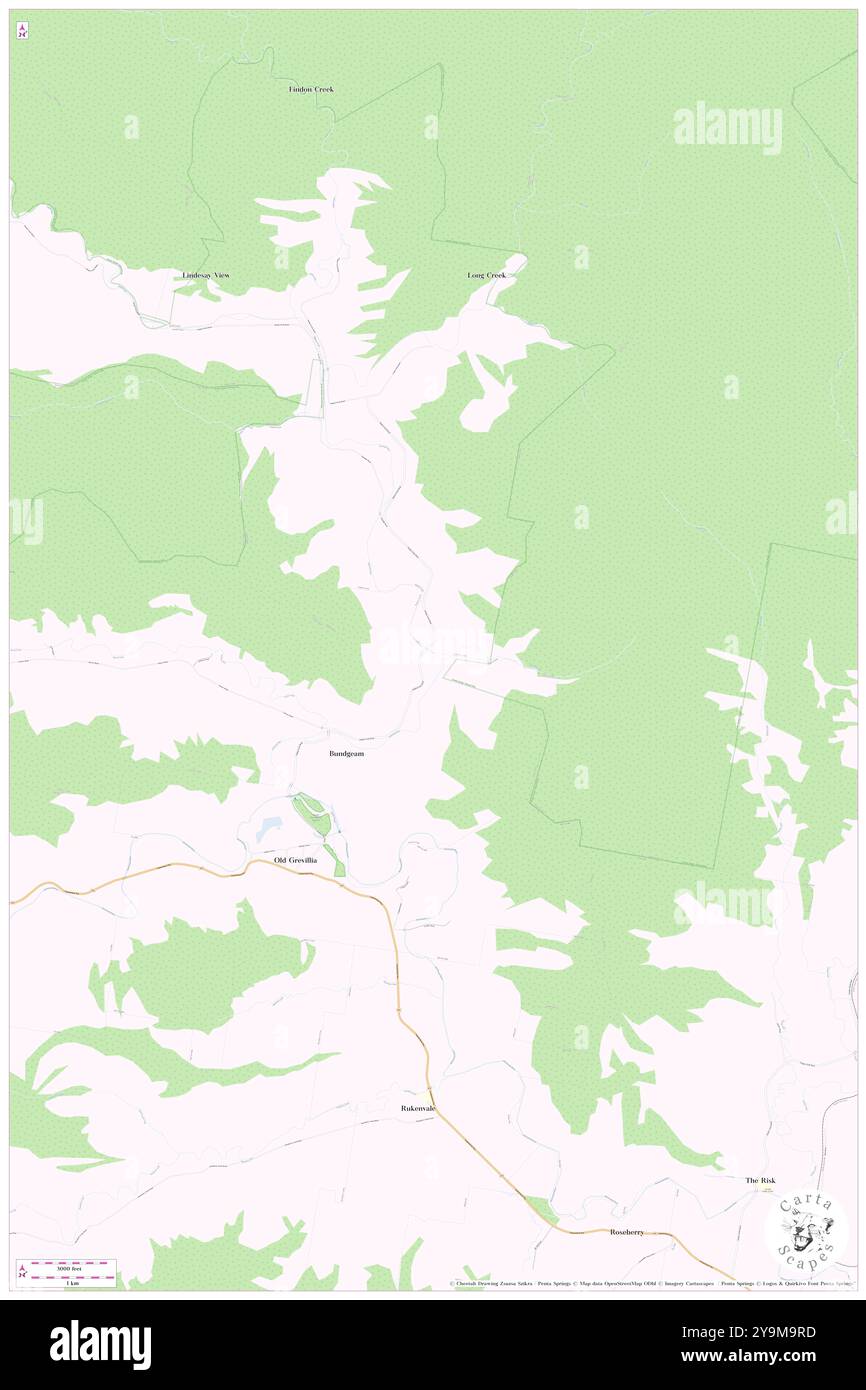 Canberra Dip, , AU, Australien, New South Wales, s 28 25' 15''', N 152 53' 41'', Karte, Cartascapes Map, veröffentlicht 2024. Erkunden Sie Cartascapes, eine Karte, die die vielfältigen Landschaften, Kulturen und Ökosysteme der Erde enthüllt. Reisen Sie durch Zeit und Raum und entdecken Sie die Verflechtungen der Vergangenheit, Gegenwart und Zukunft unseres Planeten. Stockfoto