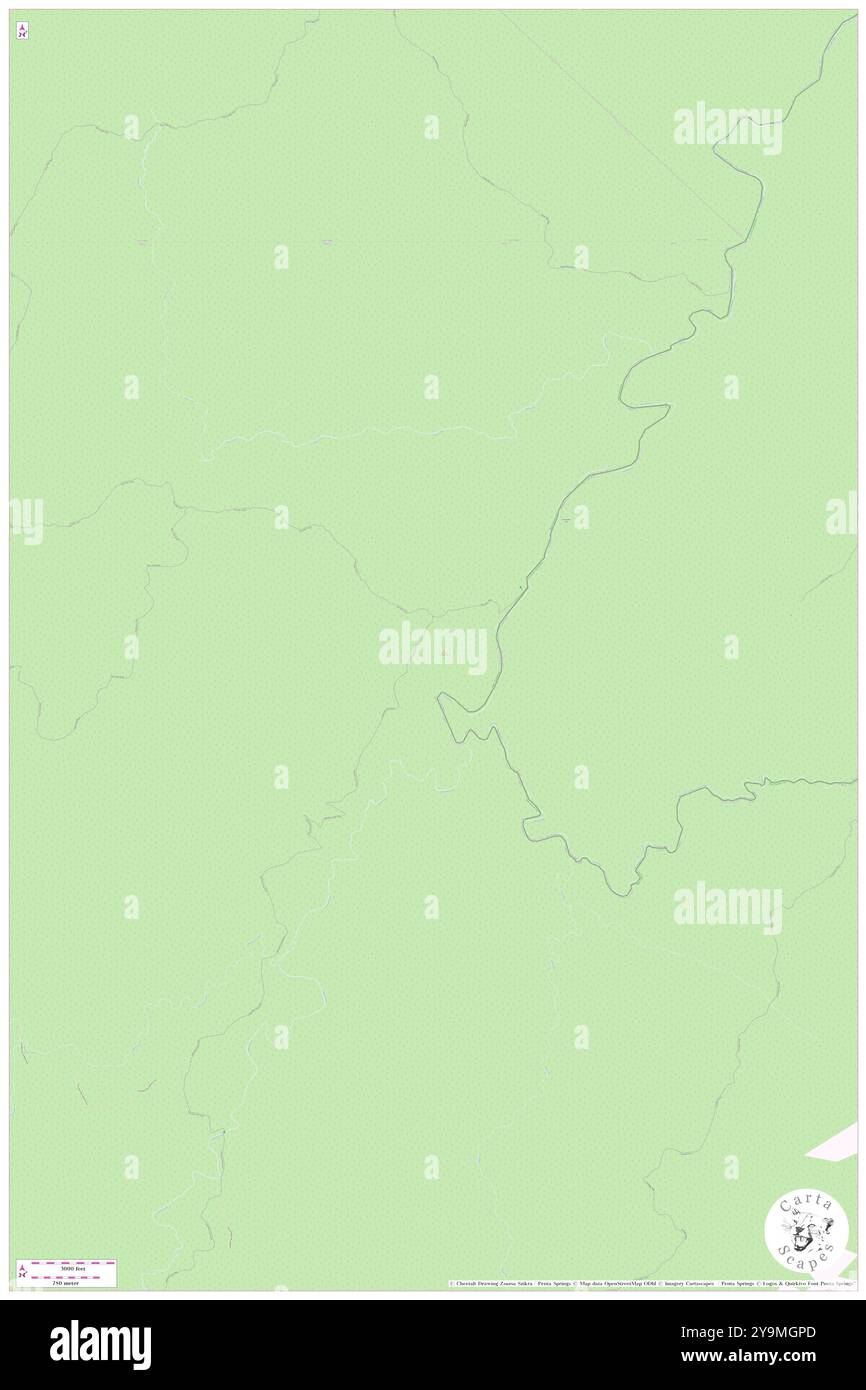 Round Mountain, East Gippsland, AU, Australien, Victoria, s 36 46' 57'', N 148 5' 50'', Karte, Cartascapes Map, veröffentlicht 2024. Erkunden Sie Cartascapes, eine Karte, die die vielfältigen Landschaften, Kulturen und Ökosysteme der Erde enthüllt. Reisen Sie durch Zeit und Raum und entdecken Sie die Verflechtungen der Vergangenheit, Gegenwart und Zukunft unseres Planeten. Stockfoto