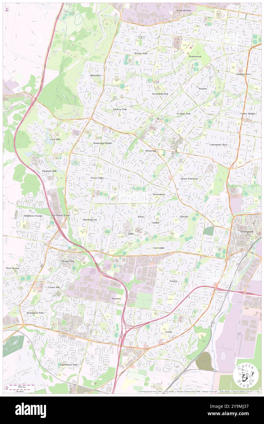 Moore Park, , AU, Australien, New South Wales, s 33 54' 32'', N 150 52' 51'', Karte, Cartascapes Map, veröffentlicht 2024. Erkunden Sie Cartascapes, eine Karte, die die vielfältigen Landschaften, Kulturen und Ökosysteme der Erde enthüllt. Reisen Sie durch Zeit und Raum und entdecken Sie die Verflechtungen der Vergangenheit, Gegenwart und Zukunft unseres Planeten. Stockfoto