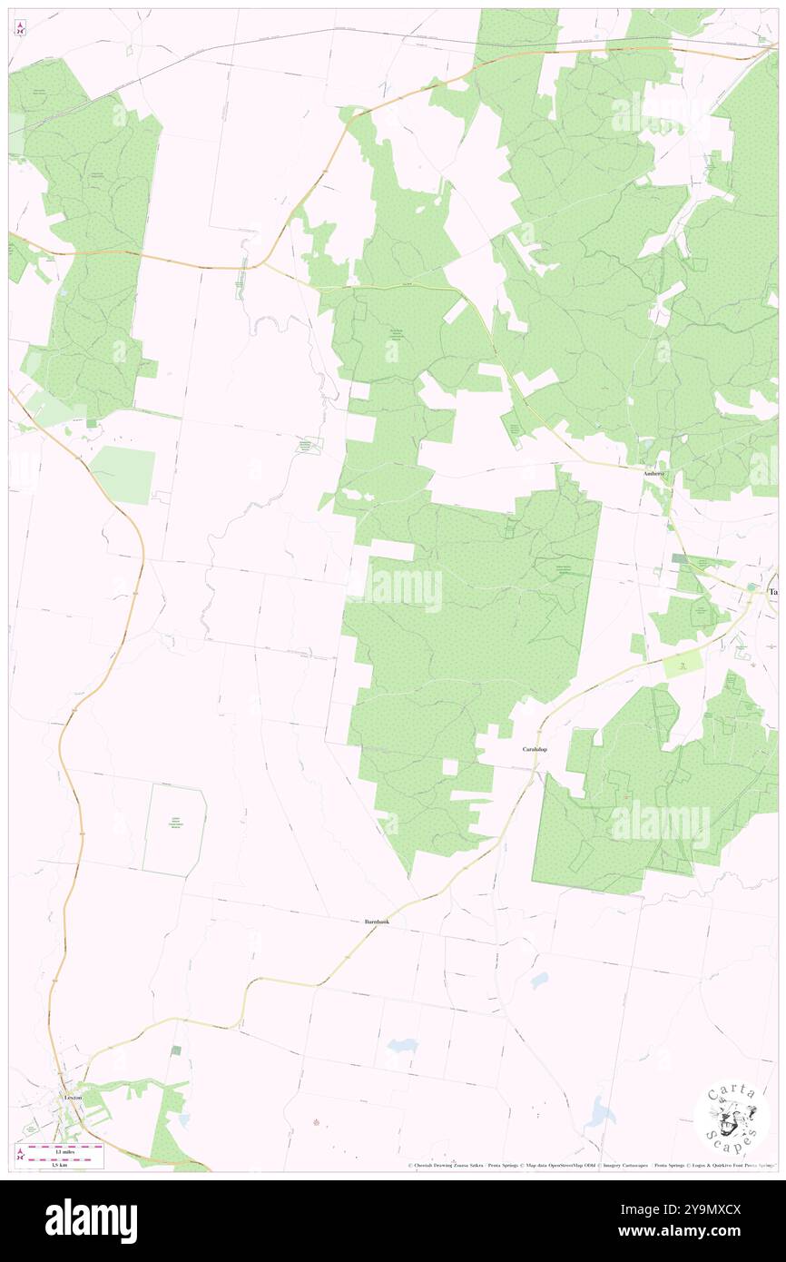 Lillicur, Central Goldfields, AU, Australien, Victoria, s 37 10' 6'', N 143 37' 41'', Karte, Karte, Kartenausgabe 2024. Erkunden Sie Cartascapes, eine Karte, die die vielfältigen Landschaften, Kulturen und Ökosysteme der Erde enthüllt. Reisen Sie durch Zeit und Raum und entdecken Sie die Verflechtungen der Vergangenheit, Gegenwart und Zukunft unseres Planeten. Stockfoto