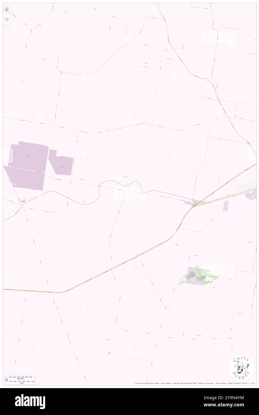 Murlaggan, Toowoomba, AU, Australien, Queensland, s 27 43' 9'', N 151 34' 24'', Karte, Cartascapes Map, veröffentlicht 2024. Erkunden Sie Cartascapes, eine Karte, die die vielfältigen Landschaften, Kulturen und Ökosysteme der Erde enthüllt. Reisen Sie durch Zeit und Raum und entdecken Sie die Verflechtungen der Vergangenheit, Gegenwart und Zukunft unseres Planeten. Stockfoto