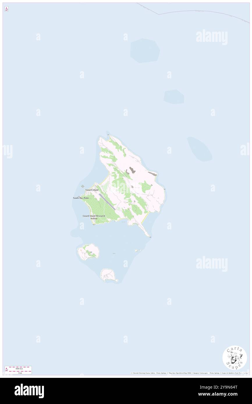 Lizard Island National Park, Cook Shire, AU, Australien, Queensland, s ...