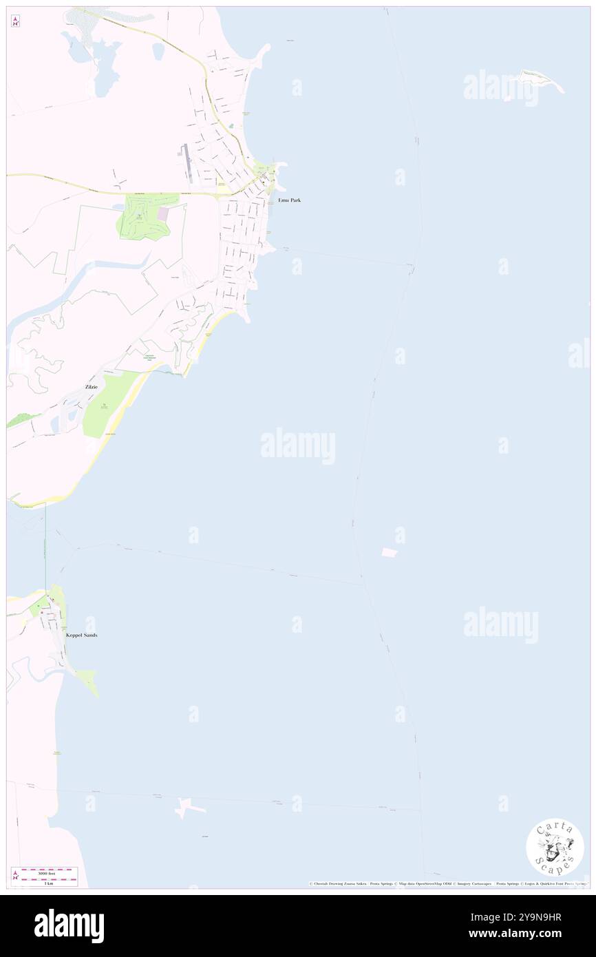 Round Rock, , AU, Australien, Queensland, s 23 18' 0''', N 150 49' 59'', Karte, Cartascapes Map, veröffentlicht 2024. Erkunden Sie Cartascapes, eine Karte, die die vielfältigen Landschaften, Kulturen und Ökosysteme der Erde enthüllt. Reisen Sie durch Zeit und Raum und entdecken Sie die Verflechtungen der Vergangenheit, Gegenwart und Zukunft unseres Planeten. Stockfoto