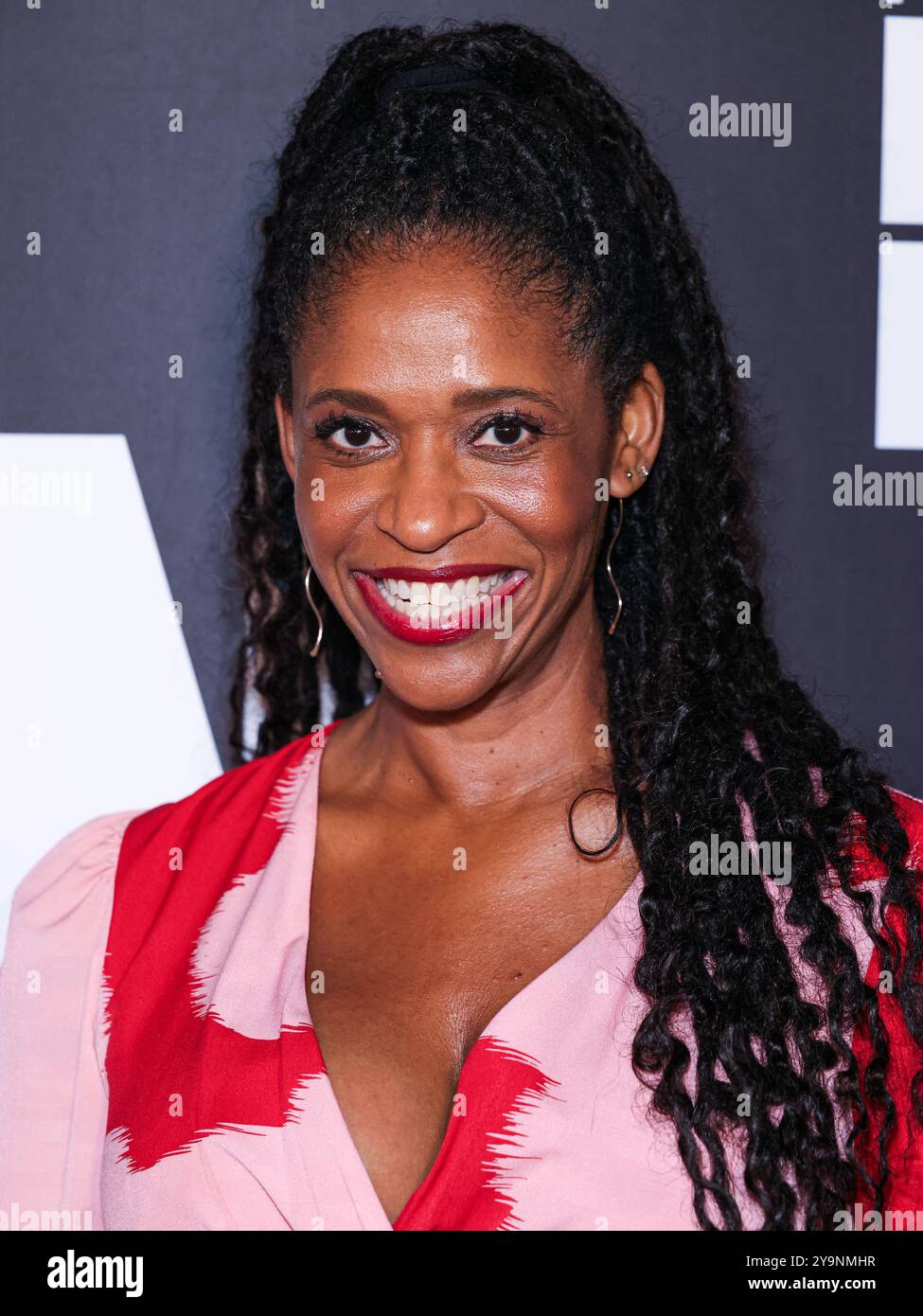 Los Angeles, Usa. Oktober 2024. LOS ANGELES, KALIFORNIEN, USA – 10. OKTOBER: Merrin Dungey kommt bei Netflix's „The Lincoln Lawyer“ Staffel 3 Celebration mit A Taste of Los Angeles' legendären Street Foods am 10. Oktober 2024 in Los Angeles, Kalifornien, USA. (Foto: Xavier Collin/Image Press Agency) Credit: Image Press Agency/Alamy Live News Stockfoto