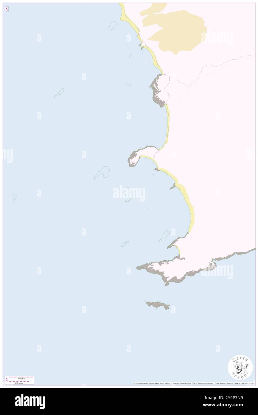 Skink Island, , AU, Australien, Westaustralien, s 33 59' 10'', N 123 8' 55'', Karte, Cartascapes Map, veröffentlicht 2024. Erkunden Sie Cartascapes, eine Karte, die die vielfältigen Landschaften, Kulturen und Ökosysteme der Erde enthüllt. Reisen Sie durch Zeit und Raum und entdecken Sie die Verflechtungen der Vergangenheit, Gegenwart und Zukunft unseres Planeten. Stockfoto