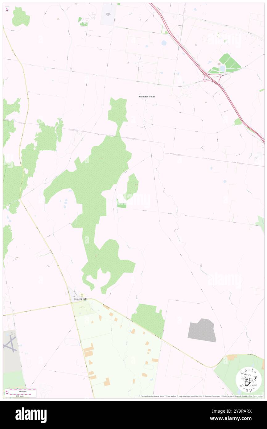 St John Lane Stud, Melton, AU, Australien, Victoria, s 37 34' 38'', N 144 36' 52'', Karte, Cartascapes Map, veröffentlicht 2024. Erkunden Sie Cartascapes, eine Karte, die die vielfältigen Landschaften, Kulturen und Ökosysteme der Erde enthüllt. Reisen Sie durch Zeit und Raum und entdecken Sie die Verflechtungen der Vergangenheit, Gegenwart und Zukunft unseres Planeten. Stockfoto