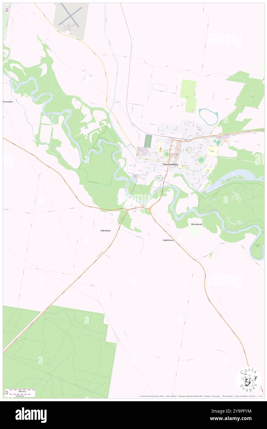 Canberra, Narrandera, AU, Australien, New South Wales, s 34 45' 35''', N 146 32' 13'', Karte, Cartascapes Map, veröffentlicht 2024. Erkunden Sie Cartascapes, eine Karte, die die vielfältigen Landschaften, Kulturen und Ökosysteme der Erde enthüllt. Reisen Sie durch Zeit und Raum und entdecken Sie die Verflechtungen der Vergangenheit, Gegenwart und Zukunft unseres Planeten. Stockfoto