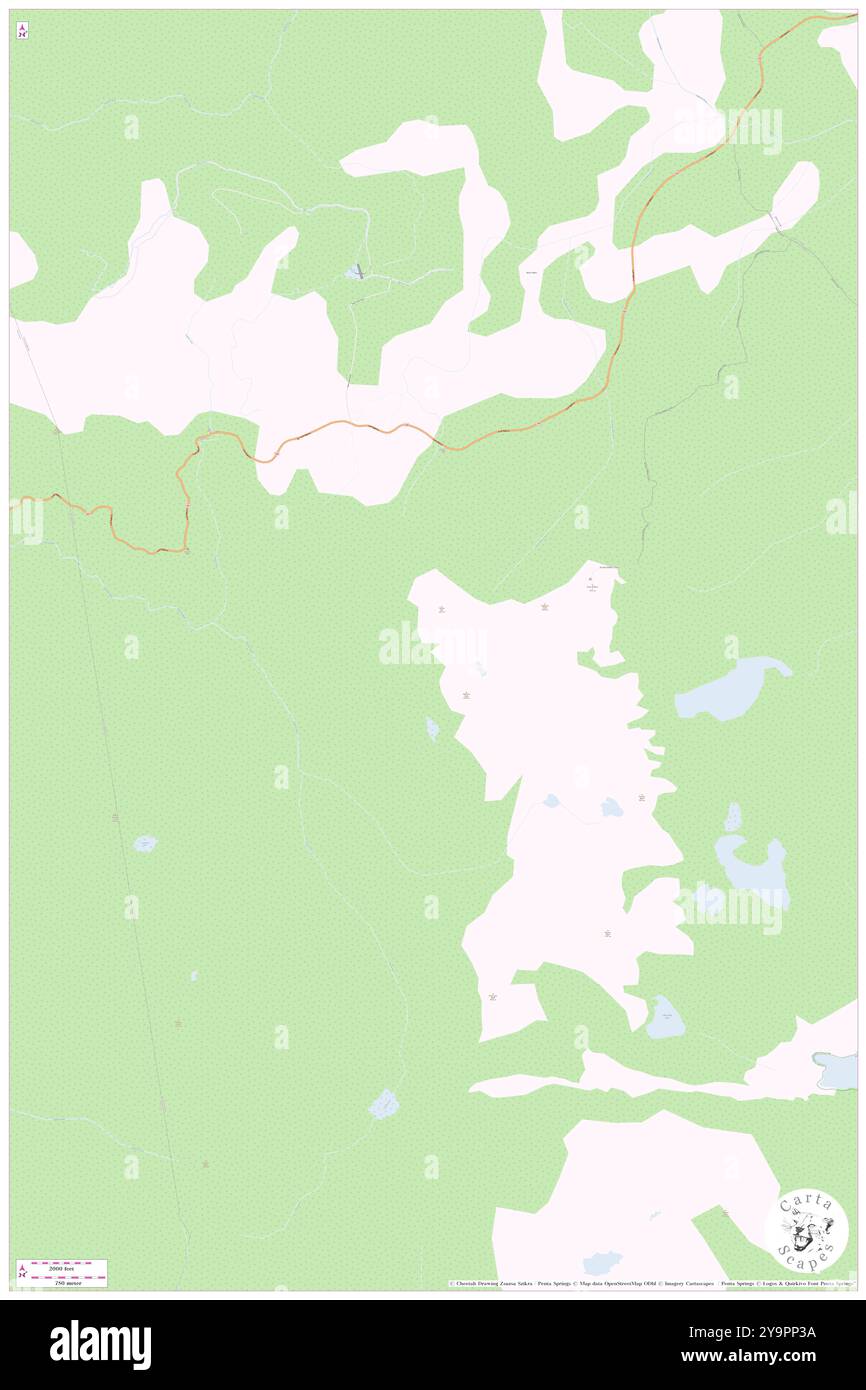 Arrow Tarn, , AU, Australien, Tasmanien, s 42 13' 47''', N 146 7' 11'', Karte, Cartascapes Map, veröffentlicht 2024. Erkunden Sie Cartascapes, eine Karte, die die vielfältigen Landschaften, Kulturen und Ökosysteme der Erde enthüllt. Reisen Sie durch Zeit und Raum und entdecken Sie die Verflechtungen der Vergangenheit, Gegenwart und Zukunft unseres Planeten. Stockfoto