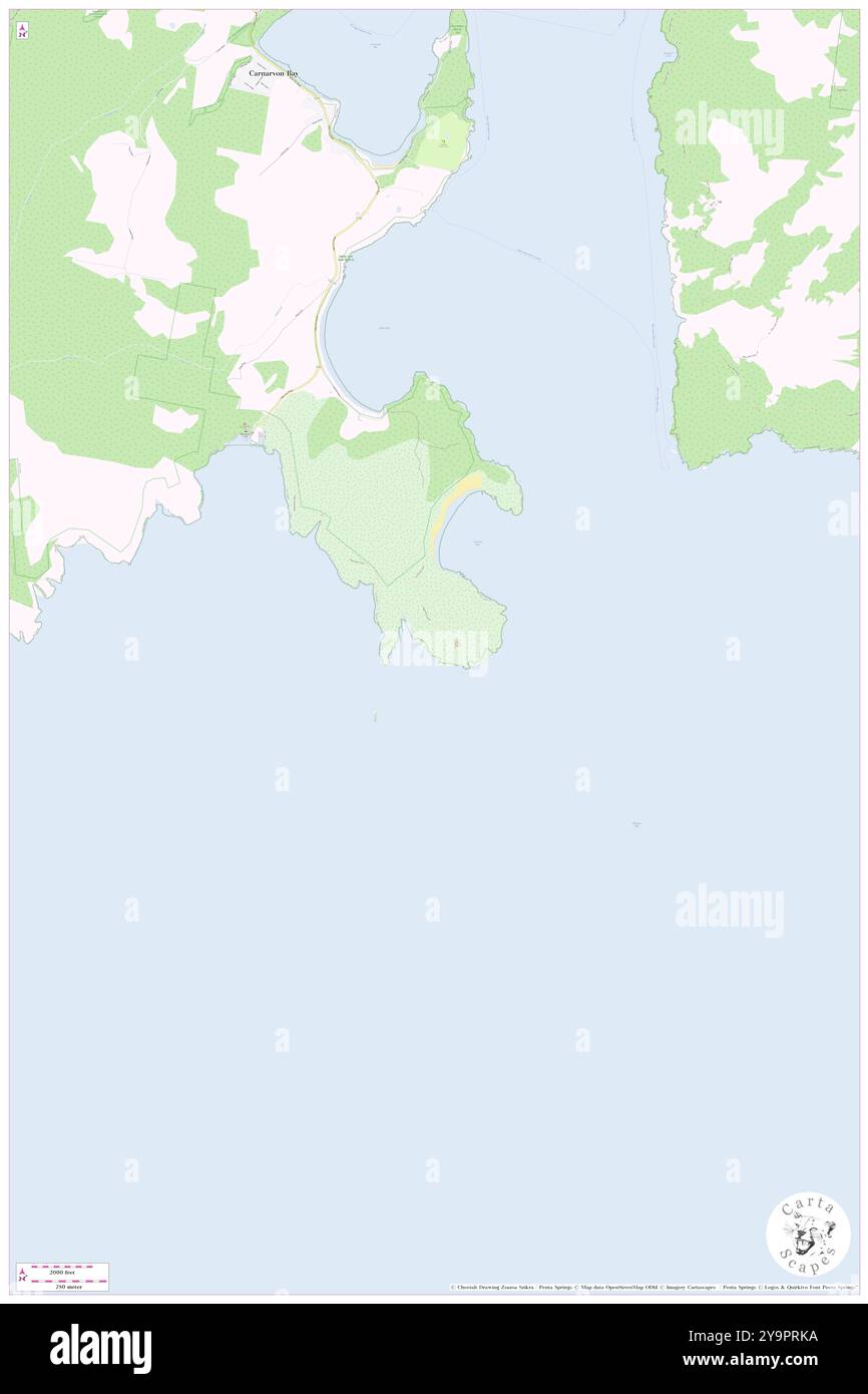 West Arthur Head, Tasman Peninsula, AU, Australien, Tasmanien, s 43 12' 24'', N 147 52' 0'', Karte, Cartascapes Map, veröffentlicht 2024. Erkunden Sie Cartascapes, eine Karte, die die vielfältigen Landschaften, Kulturen und Ökosysteme der Erde enthüllt. Reisen Sie durch Zeit und Raum und entdecken Sie die Verflechtungen der Vergangenheit, Gegenwart und Zukunft unseres Planeten. Stockfoto