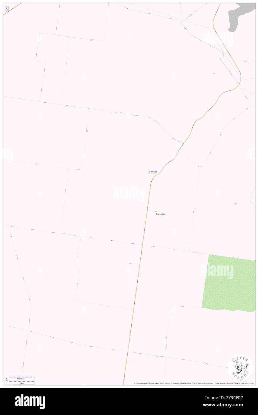 Nagaru, Toowoomba, AU, Australien, Queensland, s 28 0' 32'', N 151 11' 58'', Karte, Cartascapes Map, veröffentlicht 2024. Erkunden Sie Cartascapes, eine Karte, die die vielfältigen Landschaften, Kulturen und Ökosysteme der Erde enthüllt. Reisen Sie durch Zeit und Raum und entdecken Sie die Verflechtungen der Vergangenheit, Gegenwart und Zukunft unseres Planeten. Stockfoto