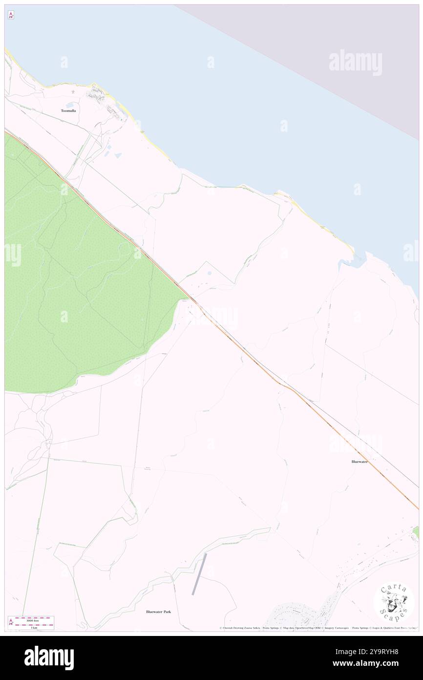 Kurukan, Townsville, AU, Australien, Queensland, s 19 7' 43'', N 146 29' 51'', Karte, Cartascapes Map, veröffentlicht 2024. Erkunden Sie Cartascapes, eine Karte, die die vielfältigen Landschaften, Kulturen und Ökosysteme der Erde enthüllt. Reisen Sie durch Zeit und Raum und entdecken Sie die Verflechtungen der Vergangenheit, Gegenwart und Zukunft unseres Planeten. Stockfoto