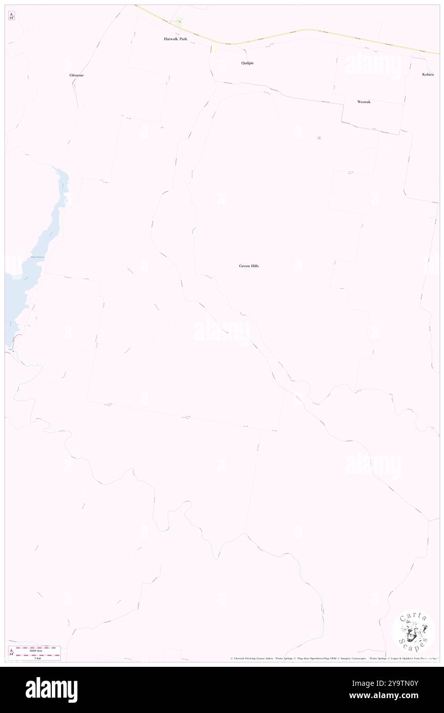 Waringa, Armidale Regional, AU, Australien, New South Wales, s 30 17' 12'', N 151 47' 11'', Karte, Cartascapes Map, veröffentlicht 2024. Erkunden Sie Cartascapes, eine Karte, die die vielfältigen Landschaften, Kulturen und Ökosysteme der Erde enthüllt. Reisen Sie durch Zeit und Raum und entdecken Sie die Verflechtungen der Vergangenheit, Gegenwart und Zukunft unseres Planeten. Stockfoto