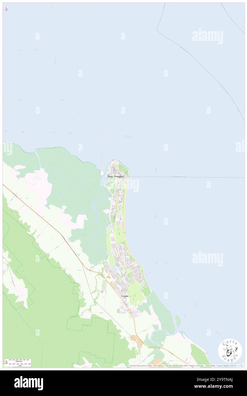 Surf Life Saving Club Reserve, Douglas, AU, Australien, Queensland, s 16 29' 17''', N 145 28' 0'', Karte, Cartascapes Map, veröffentlicht 2024. Erkunden Sie Cartascapes, eine Karte, die die vielfältigen Landschaften, Kulturen und Ökosysteme der Erde enthüllt. Reisen Sie durch Zeit und Raum und entdecken Sie die Verflechtungen der Vergangenheit, Gegenwart und Zukunft unseres Planeten. Stockfoto