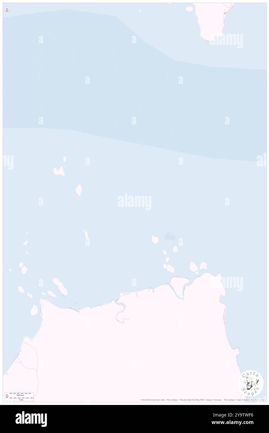 North Patch, AU, Australien, Queensland, s 10 1' 59'', N 142 9' 0'', Karte, Cartascapes Map, veröffentlicht 2024. Erkunden Sie Cartascapes, eine Karte, die die vielfältigen Landschaften, Kulturen und Ökosysteme der Erde enthüllt. Reisen Sie durch Zeit und Raum und entdecken Sie die Verflechtungen der Vergangenheit, Gegenwart und Zukunft unseres Planeten. Stockfoto