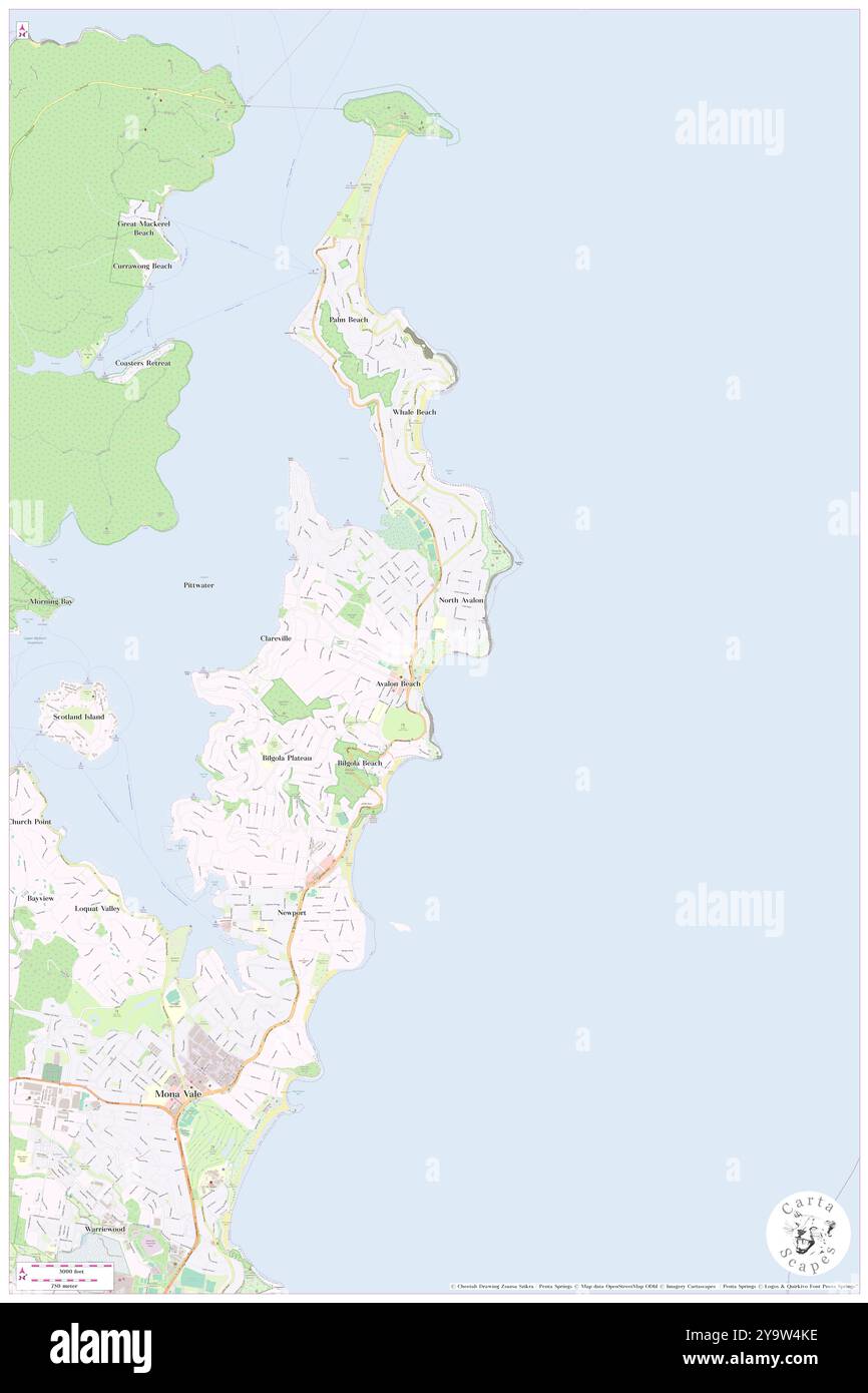 Hole-in-the-Wall, , AU, Australien, New South Wales, s 33 37' 59'', N 151 19' 59'', Karte, Cartascapes Map, veröffentlicht 2024. Erkunden Sie Cartascapes, eine Karte, die die vielfältigen Landschaften, Kulturen und Ökosysteme der Erde enthüllt. Reisen Sie durch Zeit und Raum und entdecken Sie die Verflechtungen der Vergangenheit, Gegenwart und Zukunft unseres Planeten. Stockfoto