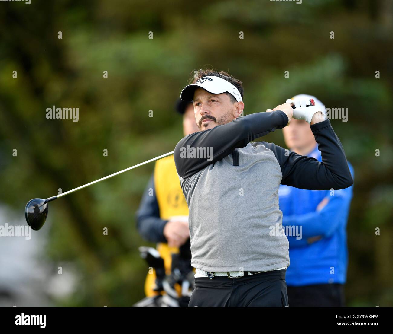 18. Juli 2019; Portrush, während der ersten Runde des Open Championship Golfturniers im Royal Portrush Golf Club - Dunluce Course. Stockfoto