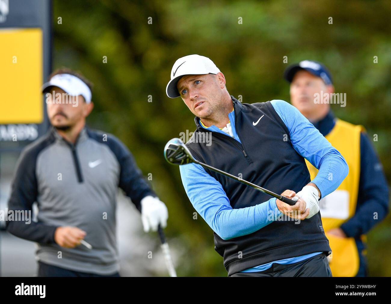 18. Juli 2019; Portrush, während der ersten Runde des Open Championship Golfturniers im Royal Portrush Golf Club - Dunluce Course. Stockfoto
