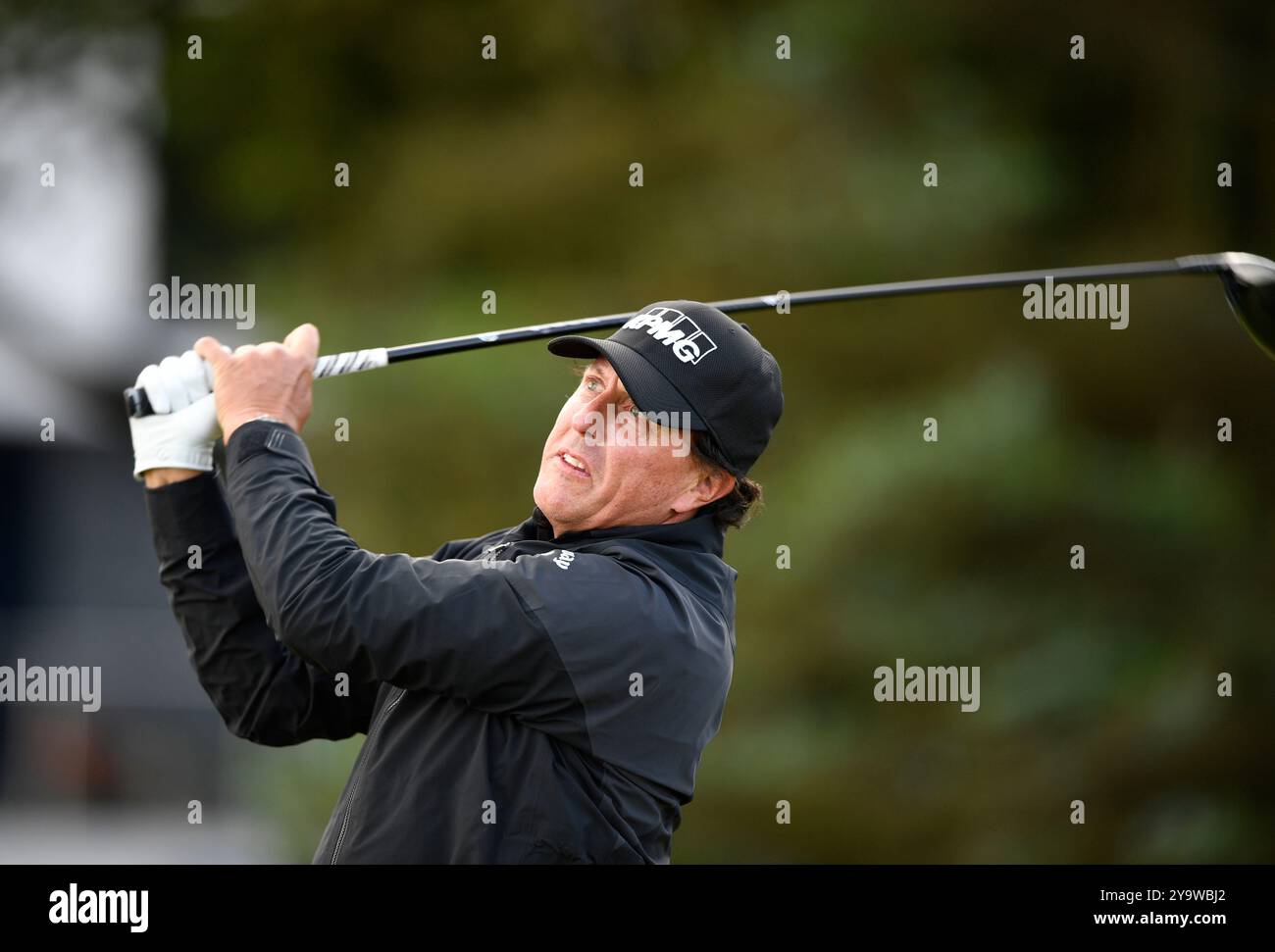 18. Juli 2019; Portrush, während der ersten Runde des Open Championship Golfturniers im Royal Portrush Golf Club - Dunluce Course. Stockfoto