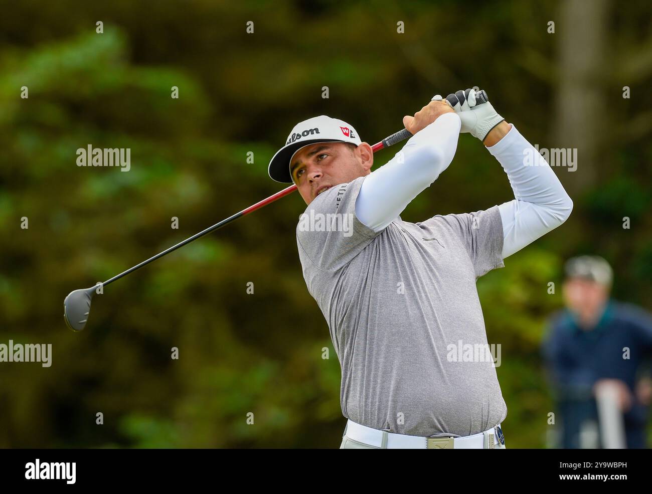 18. Juli 2019; Portrush, während der ersten Runde des Open Championship-Golfturniers im Royal Portrush Golf Club - Dunluce Course, Portrush, Nordirland. Stockfoto