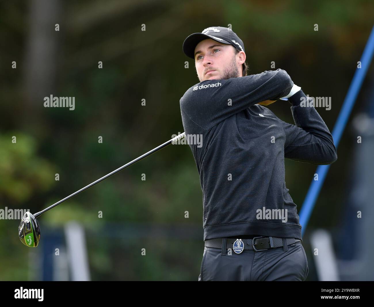 18. Juli 2019; Portrush, während der ersten Runde des Open Championship-Golfturniers im Royal Portrush Golf Club - Dunluce Course, Portrush, Nordirland. Stockfoto