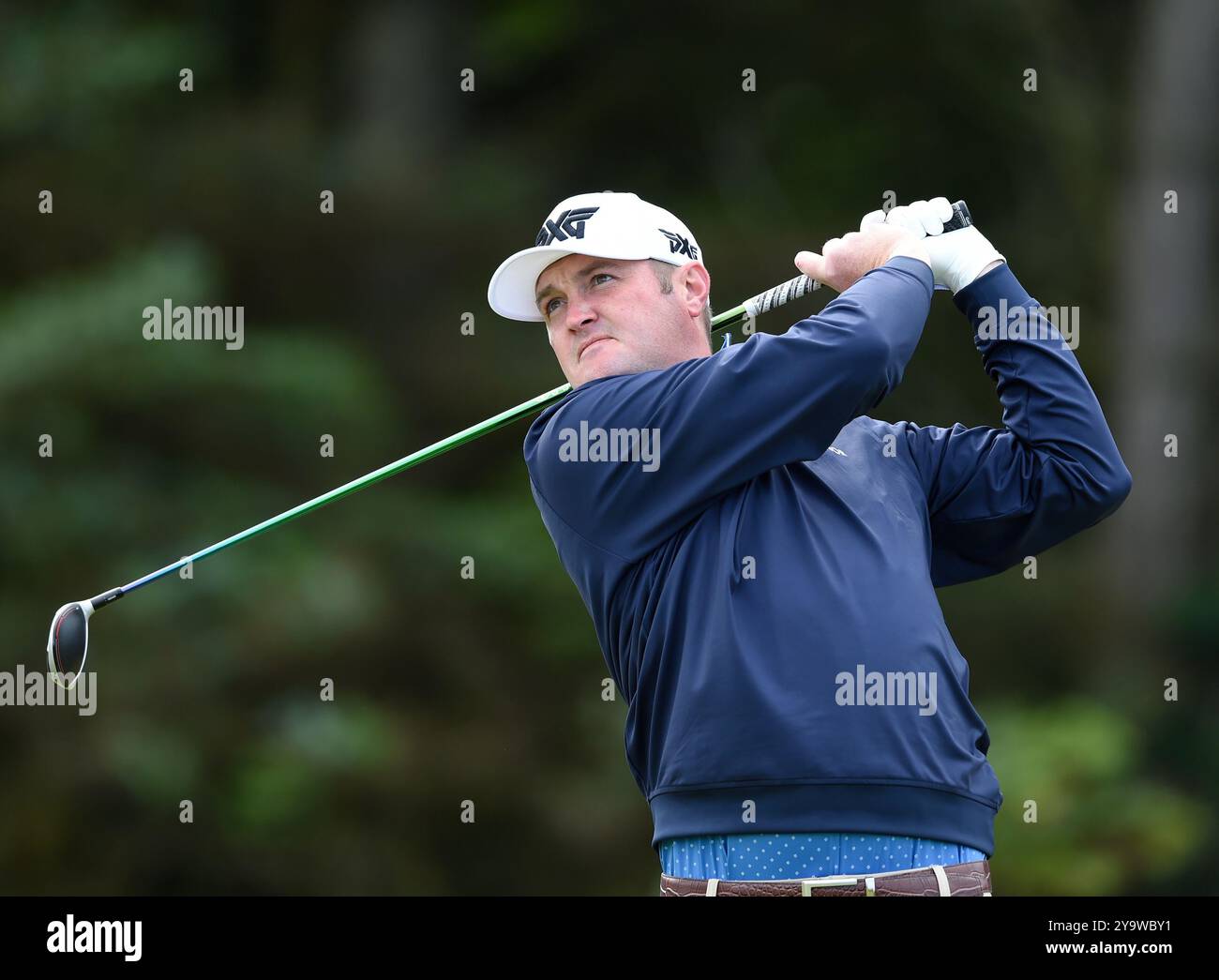 18. Juli 2019; Portrush, während der ersten Runde des Open Championship-Golfturniers im Royal Portrush Golf Club - Dunluce Course, Portrush, Nordirland. Stockfoto