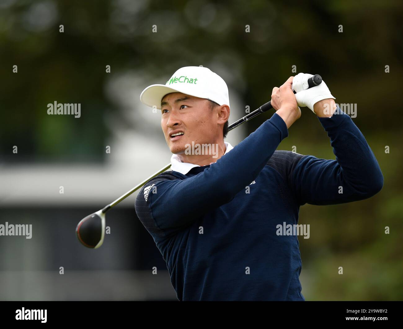 18. Juli 2019; Portrush, während der ersten Runde des Open Championship-Golfturniers im Royal Portrush Golf Club - Dunluce Course, Portrush, Nordirland. Stockfoto