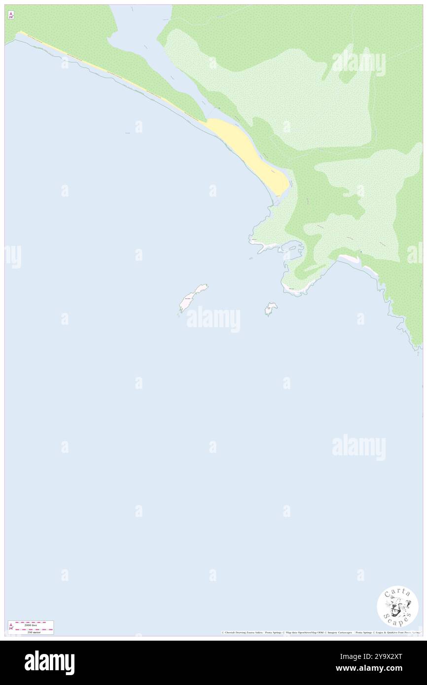 Hen Island, , AU, Australien, Tasmanien, s 43 34' 24'', N 146 35' 20'', MAP, Cartascapes Map, veröffentlicht 2024. Erkunden Sie Cartascapes, eine Karte, die die vielfältigen Landschaften, Kulturen und Ökosysteme der Erde enthüllt. Reisen Sie durch Zeit und Raum und entdecken Sie die Verflechtungen der Vergangenheit, Gegenwart und Zukunft unseres Planeten. Stockfoto