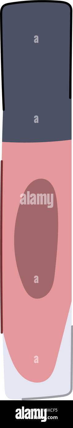 Schiere Lippenglanz Cartoon Vektor Illustration Stock Vektor