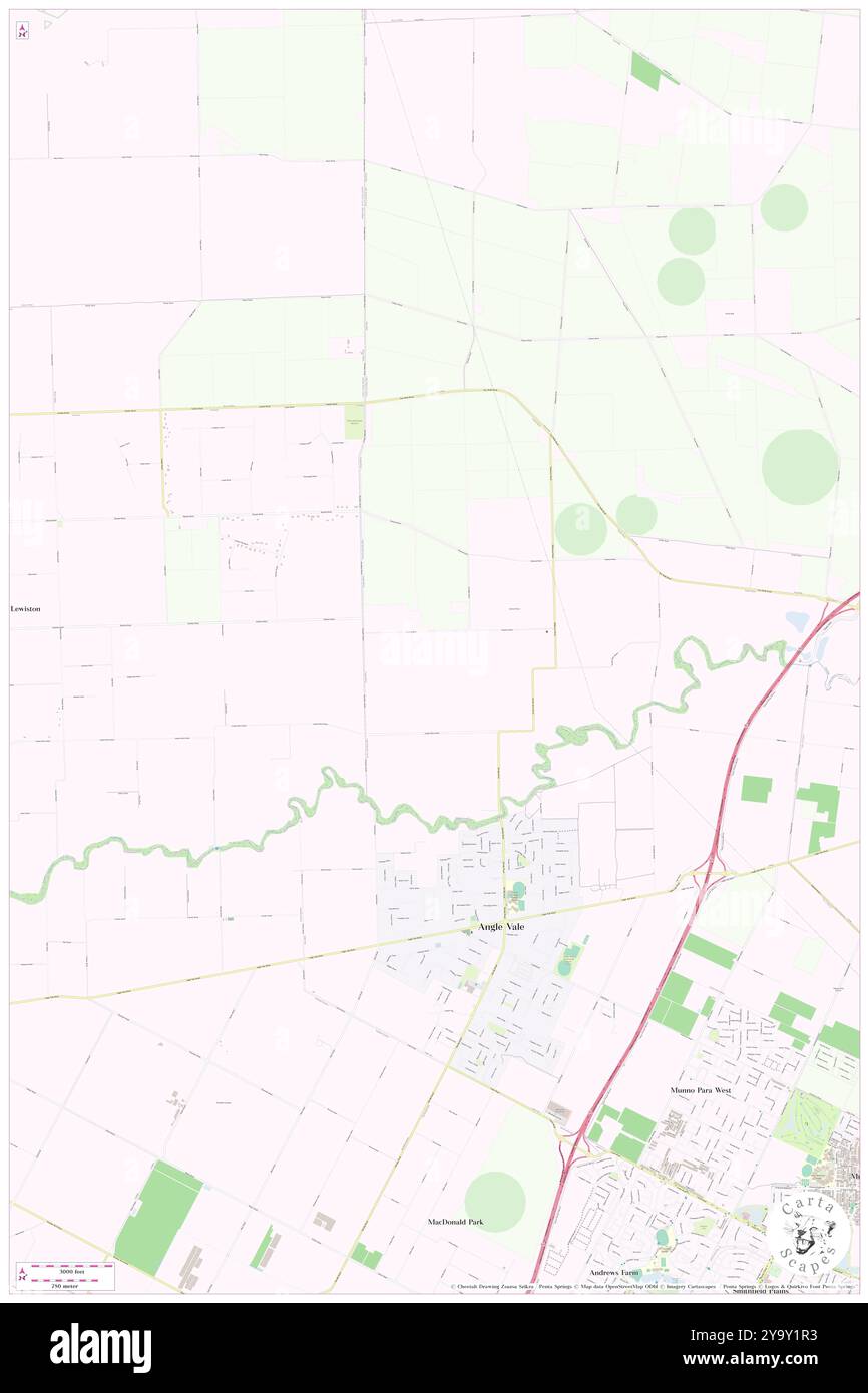 Newbold, Light, AU, Australien, Südaustralien, s 34 36' 51''', N 138 38' 17'', Karte, Cartascapes Map, veröffentlicht 2024. Erkunden Sie Cartascapes, eine Karte, die die vielfältigen Landschaften, Kulturen und Ökosysteme der Erde enthüllt. Reisen Sie durch Zeit und Raum und entdecken Sie die Verflechtungen der Vergangenheit, Gegenwart und Zukunft unseres Planeten. Stockfoto