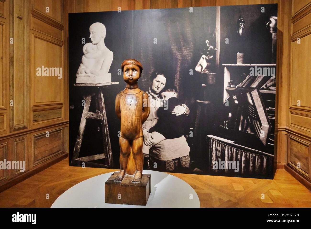 Frankreich, Paris, das MahJ (Museum für jüdische Kunst und Geschichte), die jüdischen Welten Osteuropas Stockfoto