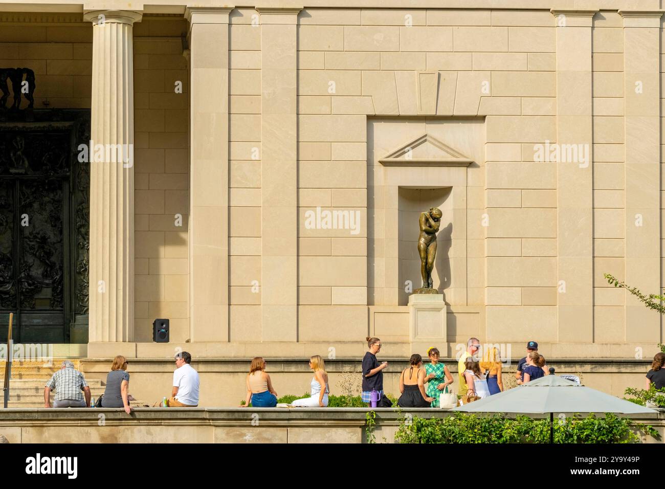 Usa, Pennsylvania, Philadelphia, Rodin Museum Stockfoto