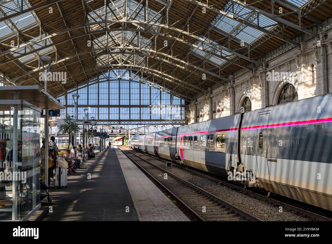 Frankreich, Charente-Maritime (17), La Rochelle, der Bahnhof Stockfoto