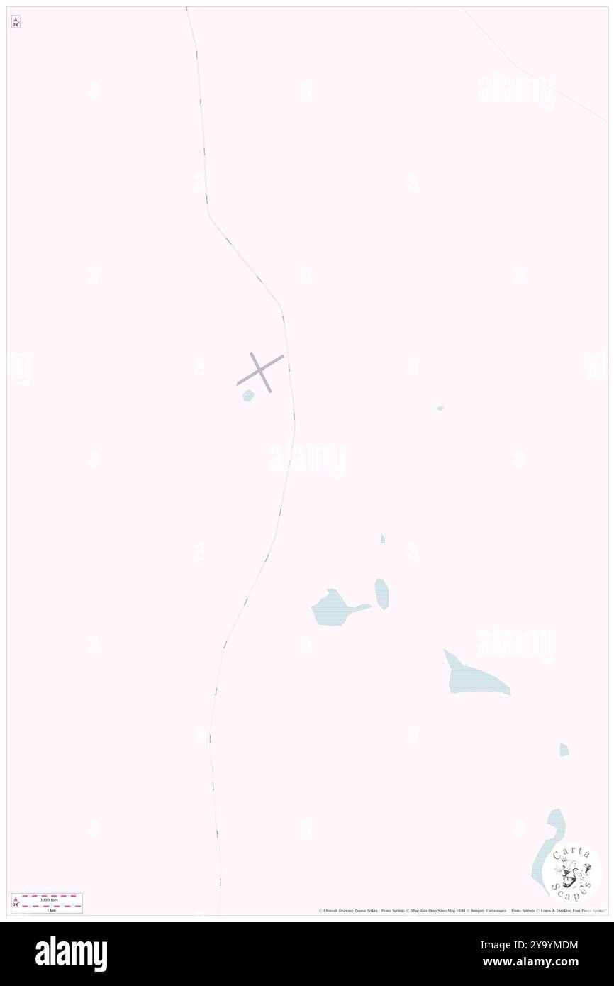 Yakara, Bulloo, AU, Australien, Queensland, s 28 22' 59'', N 143 52' 0'', Karte, Cartascapes Map, veröffentlicht 2024. Erkunden Sie Cartascapes, eine Karte, die die vielfältigen Landschaften, Kulturen und Ökosysteme der Erde enthüllt. Reisen Sie durch Zeit und Raum und entdecken Sie die Verflechtungen der Vergangenheit, Gegenwart und Zukunft unseres Planeten. Stockfoto