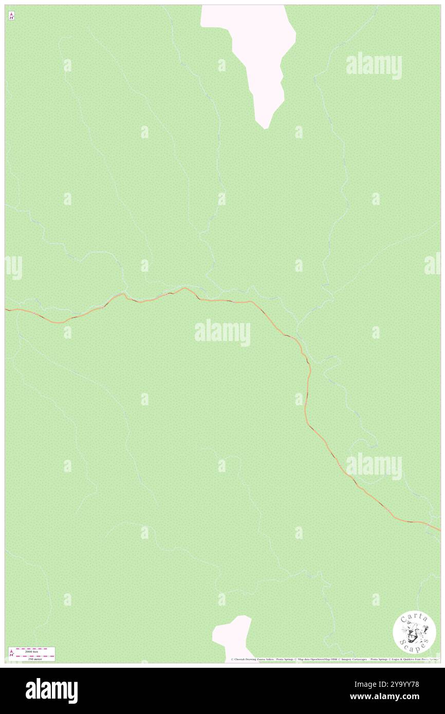 Redan Hill, Westküste, AU, Australien, Tasmanien, s 42 7' 48'', N 145 52' 47'', Karte, Cartascapes Map, veröffentlicht 2024. Erkunden Sie Cartascapes, eine Karte, die die vielfältigen Landschaften, Kulturen und Ökosysteme der Erde enthüllt. Reisen Sie durch Zeit und Raum und entdecken Sie die Verflechtungen der Vergangenheit, Gegenwart und Zukunft unseres Planeten. Stockfoto